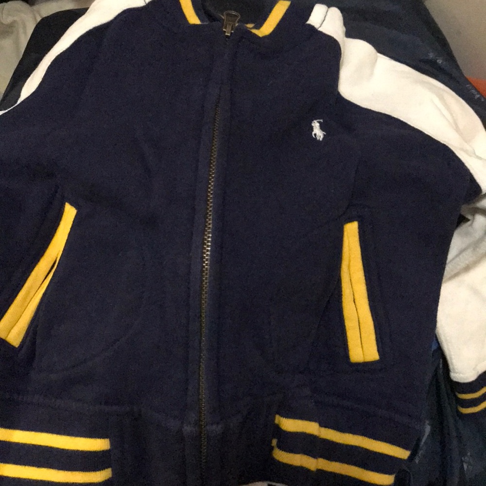 Kids Polo Varsity Jacket Size 4T